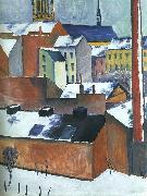 August Macke, St.Mary's in the Snow
